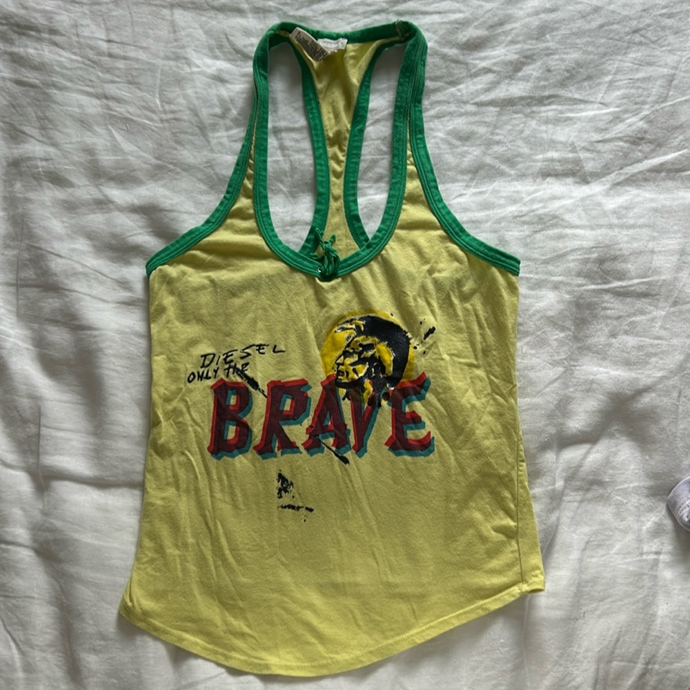 Vintage diesel tank top